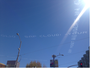Sky writing SAP